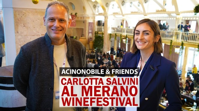 La Sommelier dell'anno 2019 Carlotta Salvini al Merano Winefestival 2021